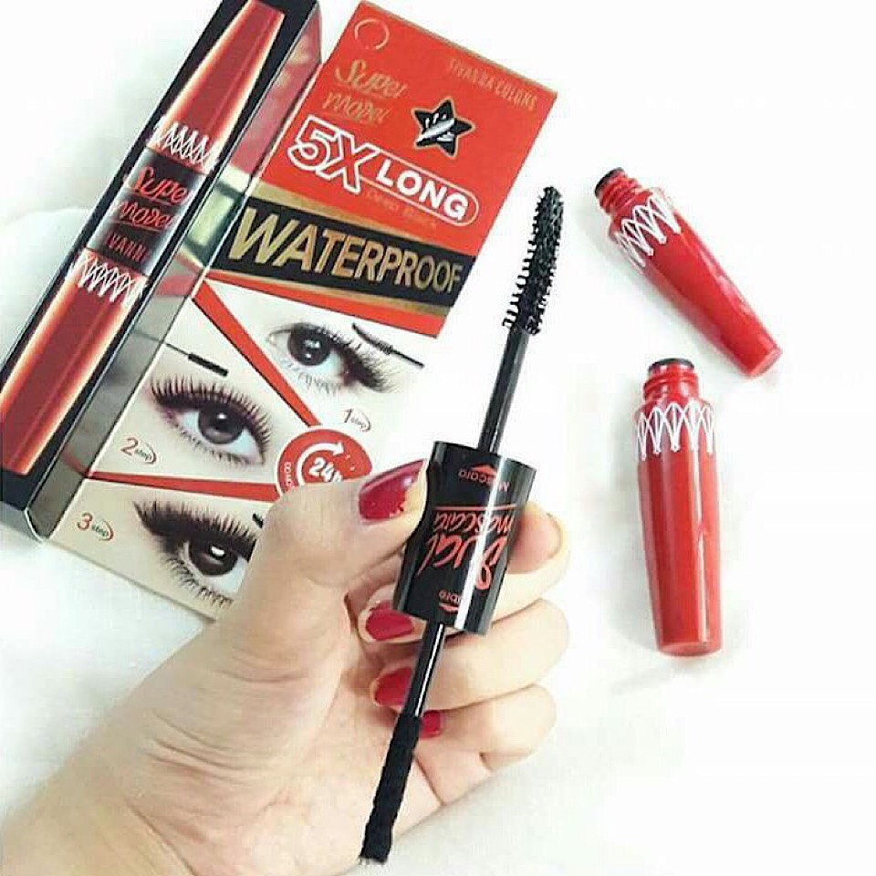 MASCARA 2 ĐẦU SIVANNA SUPER MODEL 5X LONG